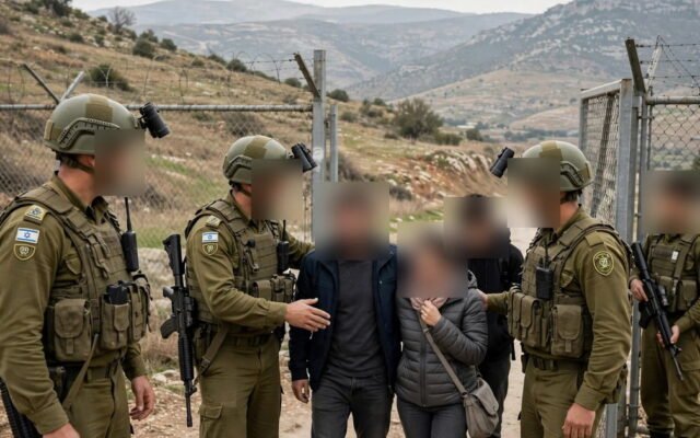 إعادة 14 إسرائيلياً عبروا الحدود السورية وإحالتهم للتحقيق