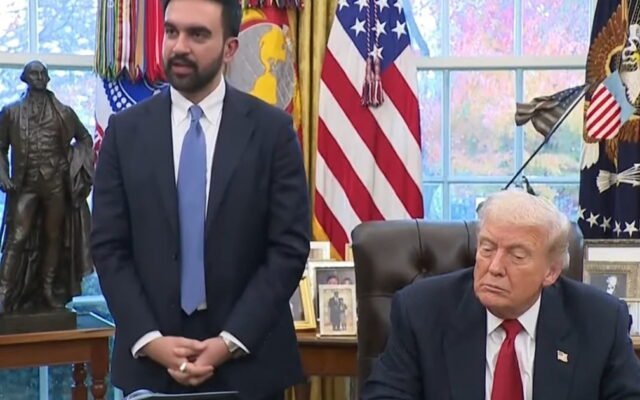 ترامب يلتقي عمدة نيويورك في لقاء مغلق