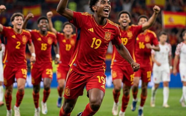يامال يقود إسبانيا لفوز رباعي على كرواتيا في دوري الأمم