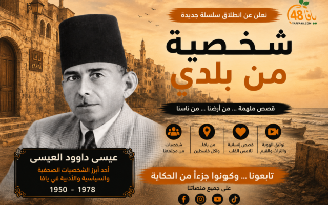 عيسى داوود العيسى صاحبُ جريدة «فلسطين» الذي نُفي إلى الأناضول