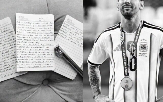 ميسي يُنهي مشواره الدولي مع منتخب الأرجنتين