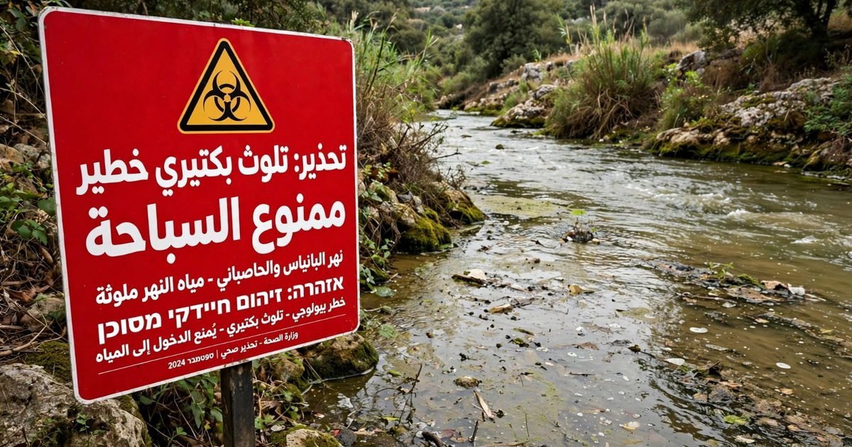 فحوصٌ مخبرية على عيّناتٍ أُخذت في الأوّل من أيلول أظهرت بكتيريا قولونية برازية فوق الحدّ البالغ أربعمئة لكلّ م