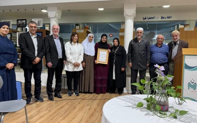 منتدى الأديبات يكرّم سجى الصالح في أم الفحم